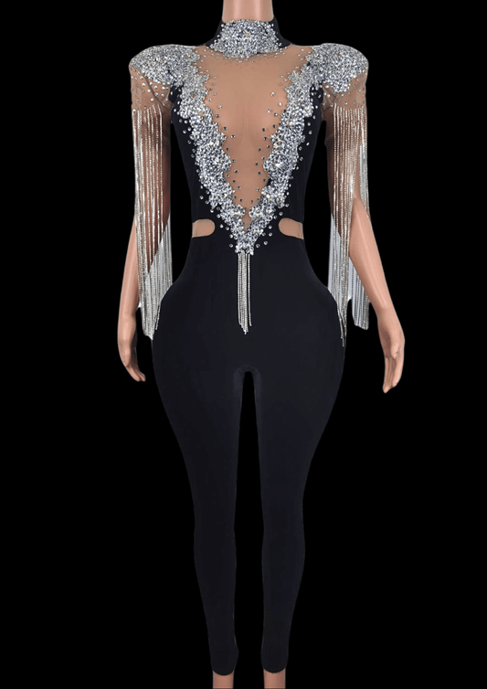 Glamstone | Party Jumpsuit: Midnight Nova