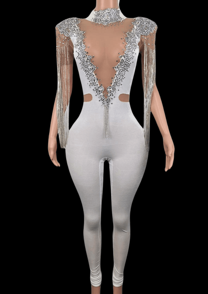 Glamstone | Party Jumpsuit: Lunar Glow