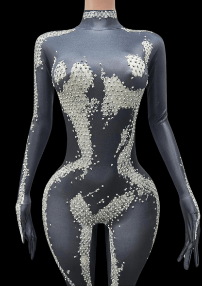 Glamstone | Party Jumpsuit: Galactica