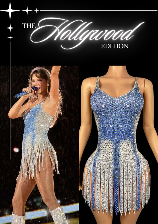 Party Romper: Silver Symphony - Inspired by Taylor Swift