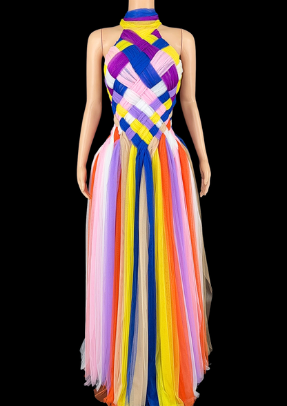 Maxi Dress: Color Symphony