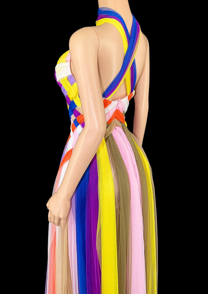 Maxi Dress: Color Symphony