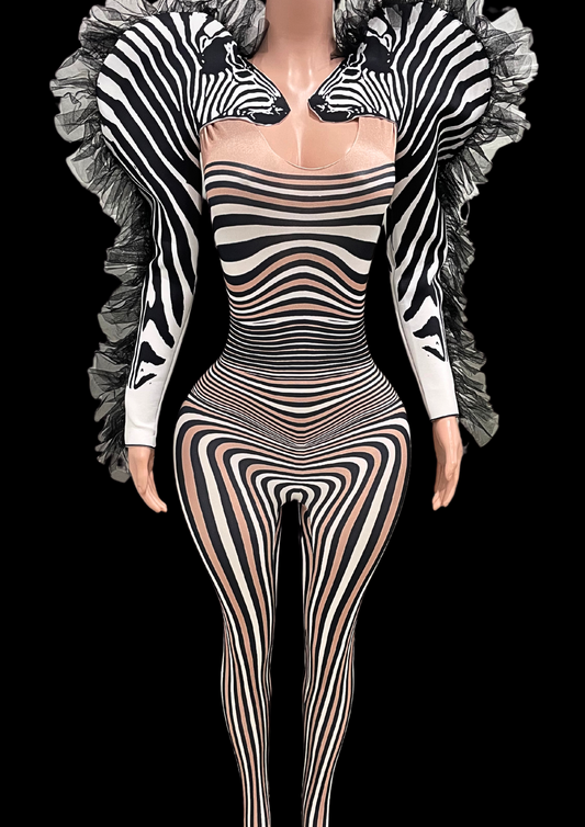 Party Jumpsuit: Hypnotic Safari