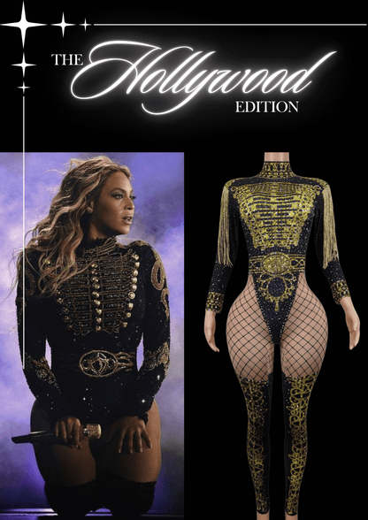 Glamstone | Party Jumpsuit: Moonlight - Inspired by Beyoncé