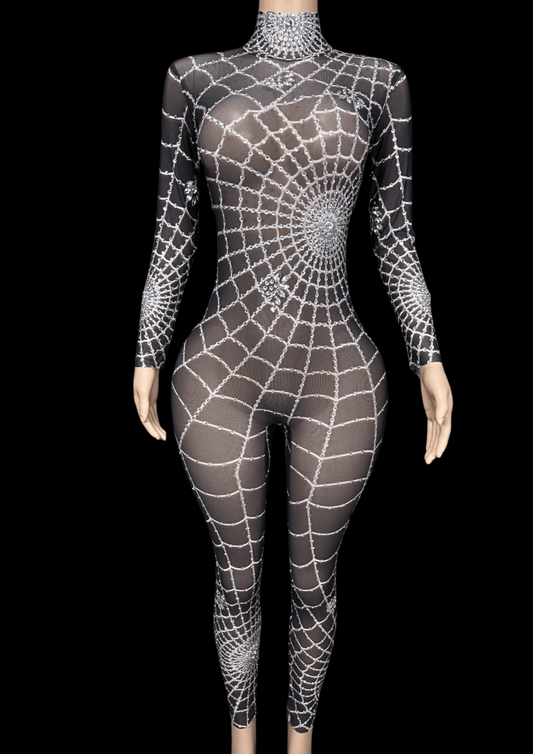 Glamstone | Party Jumpsuit: Dark Diva