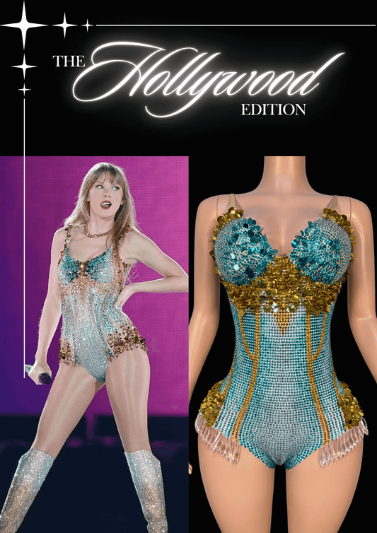 Glamstone | Party Romper: Topaz - Inspired by Taylor Swift