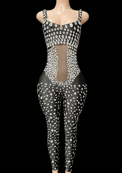 Glamstone | Party Jumpsuit: Gleam Goddess - Inspired by Cardi B