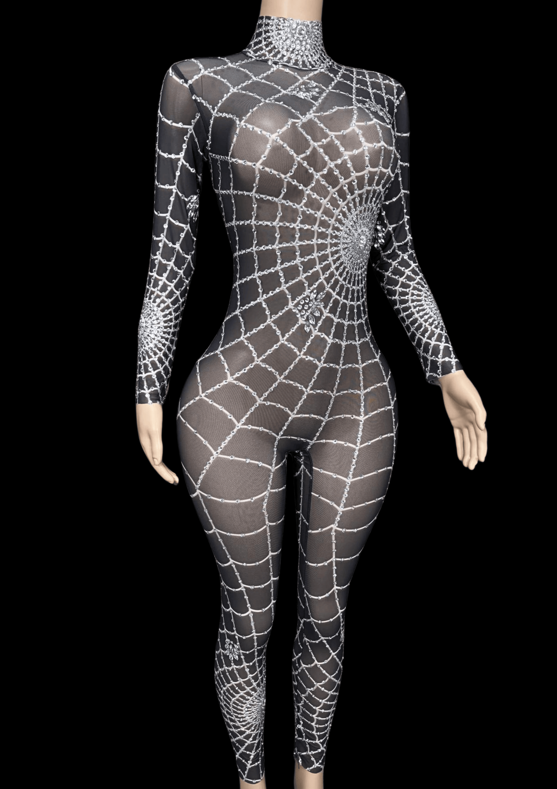 Glamstone | Party Jumpsuit: Dark Diva