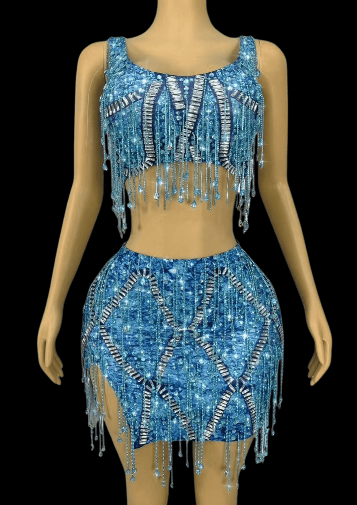 Glamstone | Co-Ord Set: Sapphire Spark - Inspired by Taylor Swift