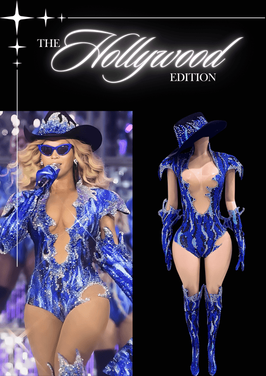 Glamstone | Party Costume Set: Electric Diva - Inspired by Beyoncé