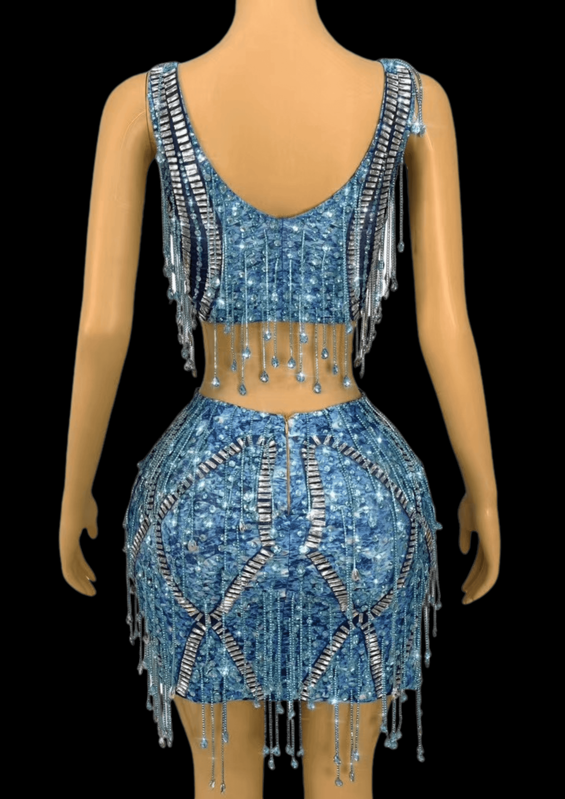 Glamstone | Co-Ord Set: Sapphire Spark - Inspired by Taylor Swift