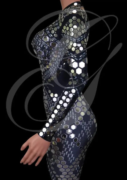 Glamstone | Party Jumpsuit: Moondust