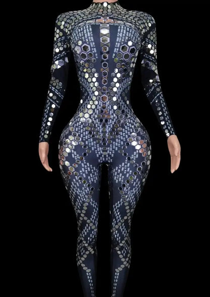 Glamstone | Party Jumpsuit: Moondust