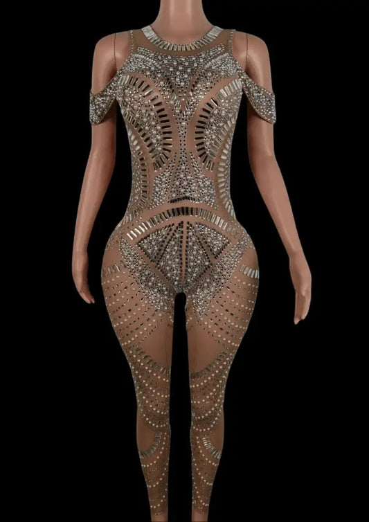 Glamstone | Party Jumpsuit: Elara