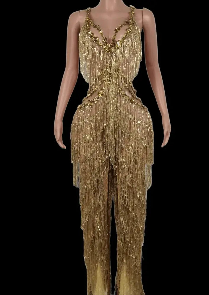 Glamstone | Party Jumpsuit: Meteora