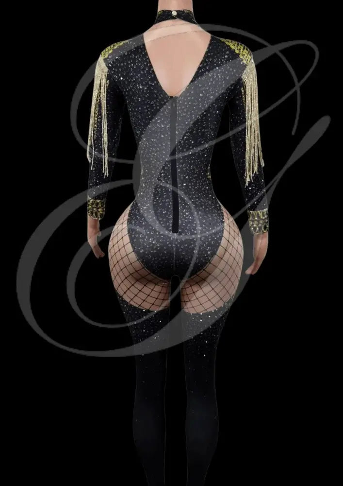 Glamstone | Party Jumpsuit: Moonlight - Inspired by Beyoncé