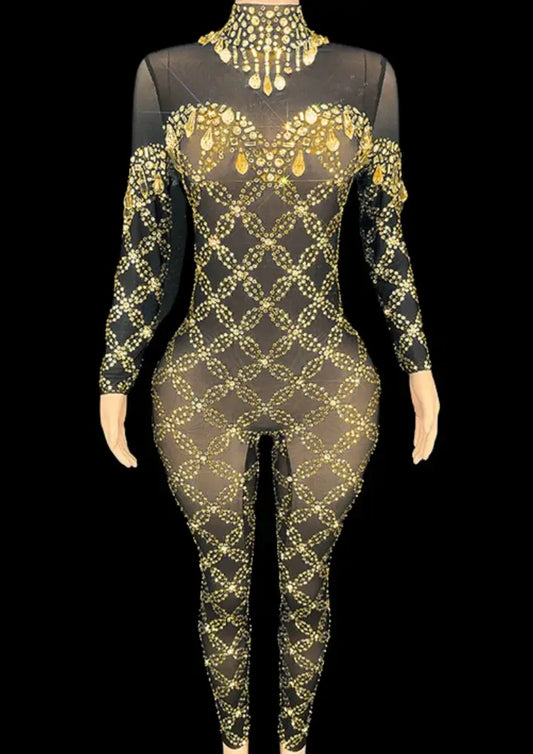 Glamstone | Party Jumpsuit: Naomi