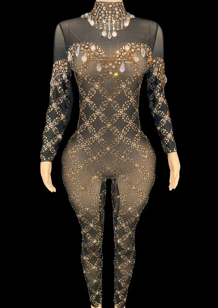 Glamstone | Party Jumpsuit: Naomi