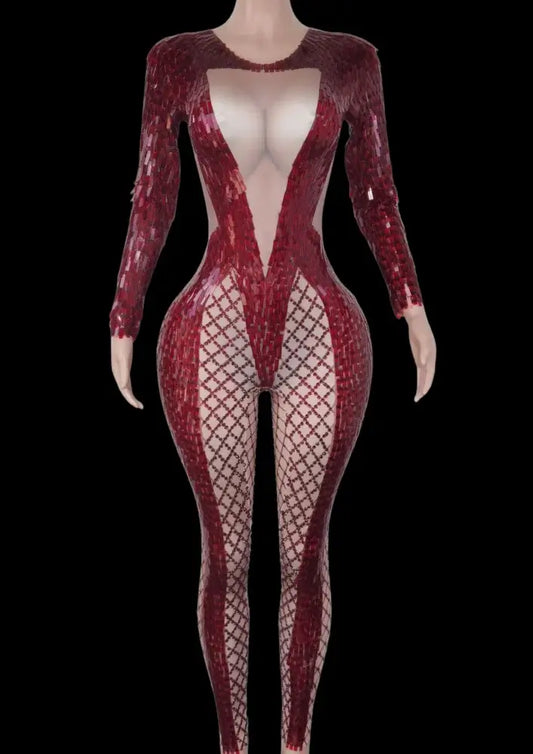 Glamstone | Party Jumpsuit: Solaris