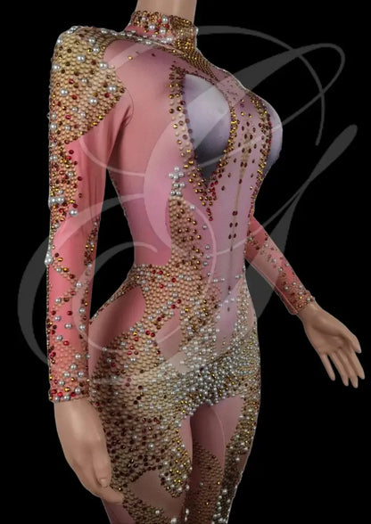 Glamstone | Party Jumpsuit: Supernova