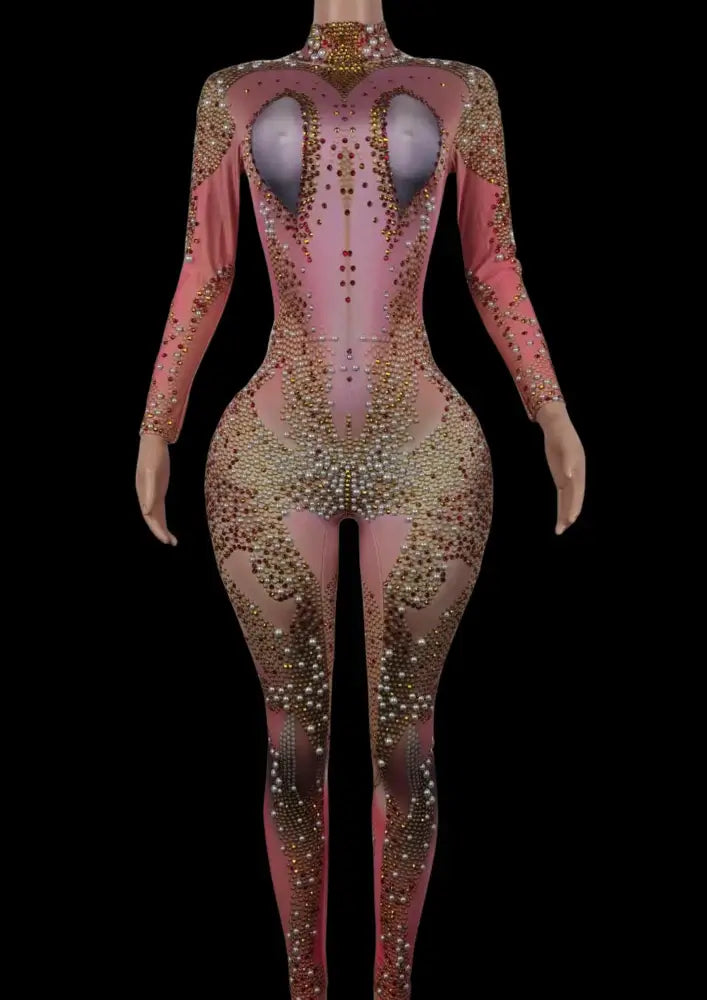 Glamstone | Party Jumpsuit: Supernova