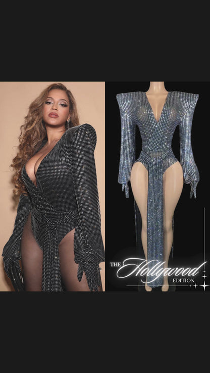 Party Romper: Midnight Glimmer - Inspired by Beyoncé