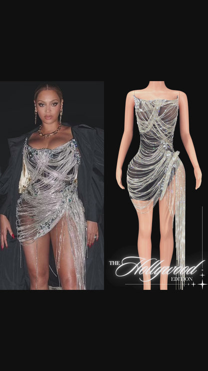 Mini Dress: Fringe Fantasy - Inspired by Beyoncé