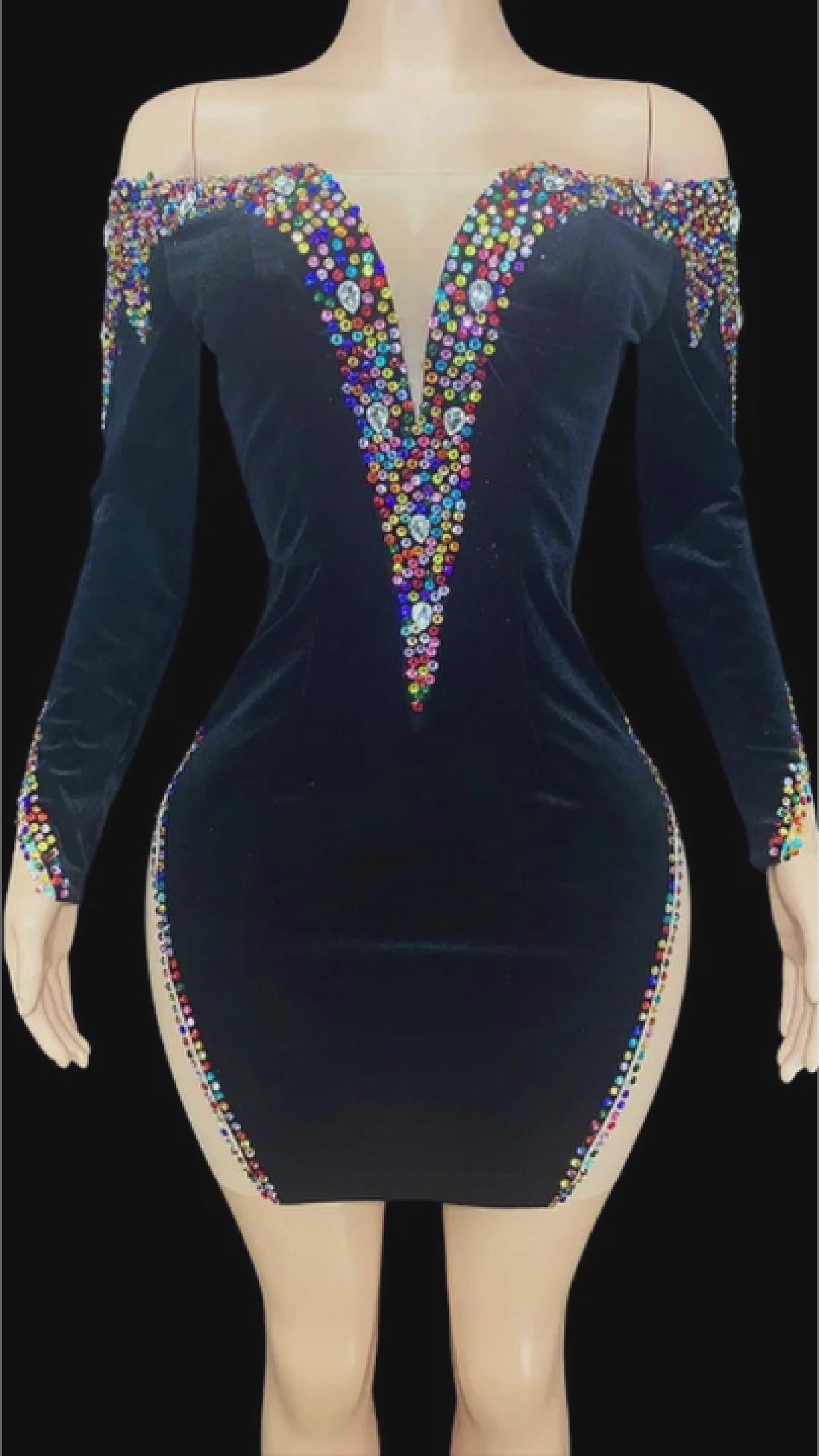 Glamstone: Mini Dress: Elysia