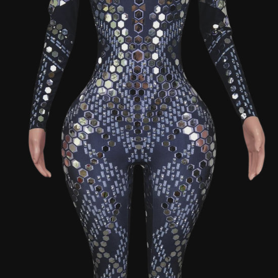 Glamstone: Party Jumpsuit: Moondust