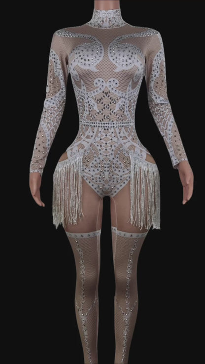 Glamstone: Party Jumpsuit: Galaxia