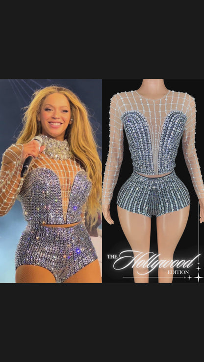 Co-Ord Set: Diamond Dazzle - Inspired by Beyoncé