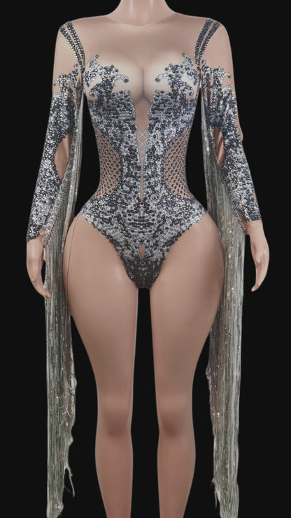 Glamstone: Party Romper: Coco