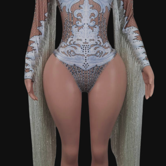 Glamstone: Party Romper: Cora