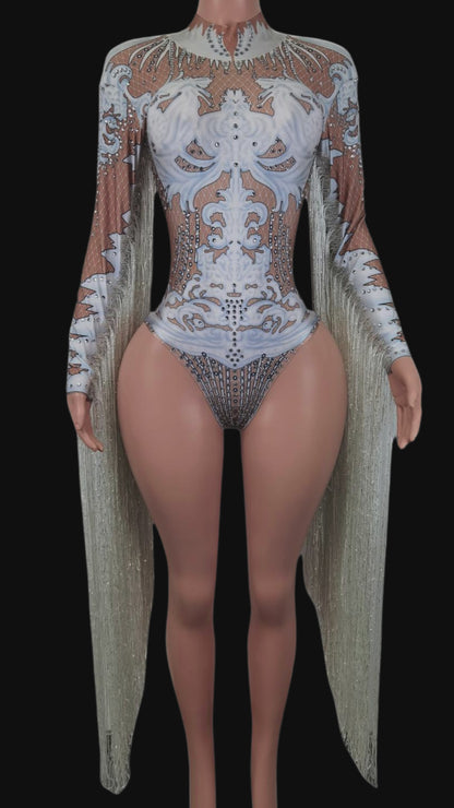 Glamstone: Party Romper: Cora