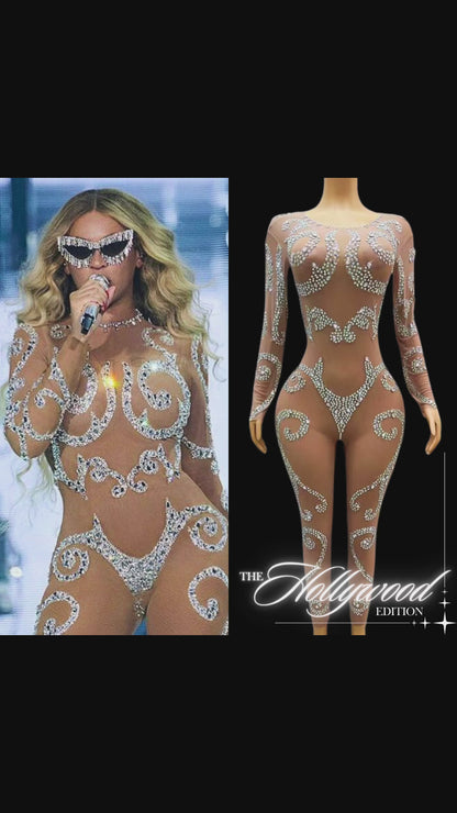 Party Jumpsuit: Glam Pulse - Inspired by Beyoncé