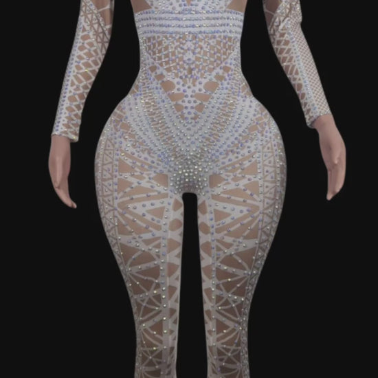 Glamstone: Party Jumpsuit: Euphoria