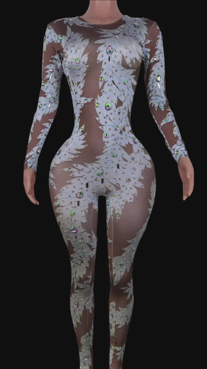 Glamstone: Party Jumpsuit: Lunarose