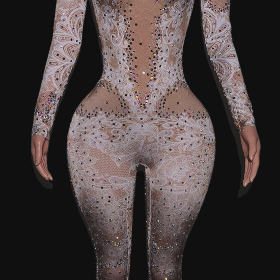 Glamstone: Party Jumpsuit: Yvette