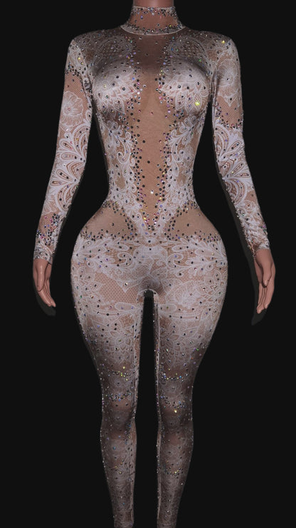 Glamstone: Party Jumpsuit: Yvette