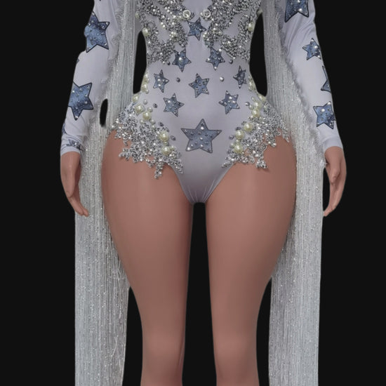 Glamstone: Party Romper: Chloe