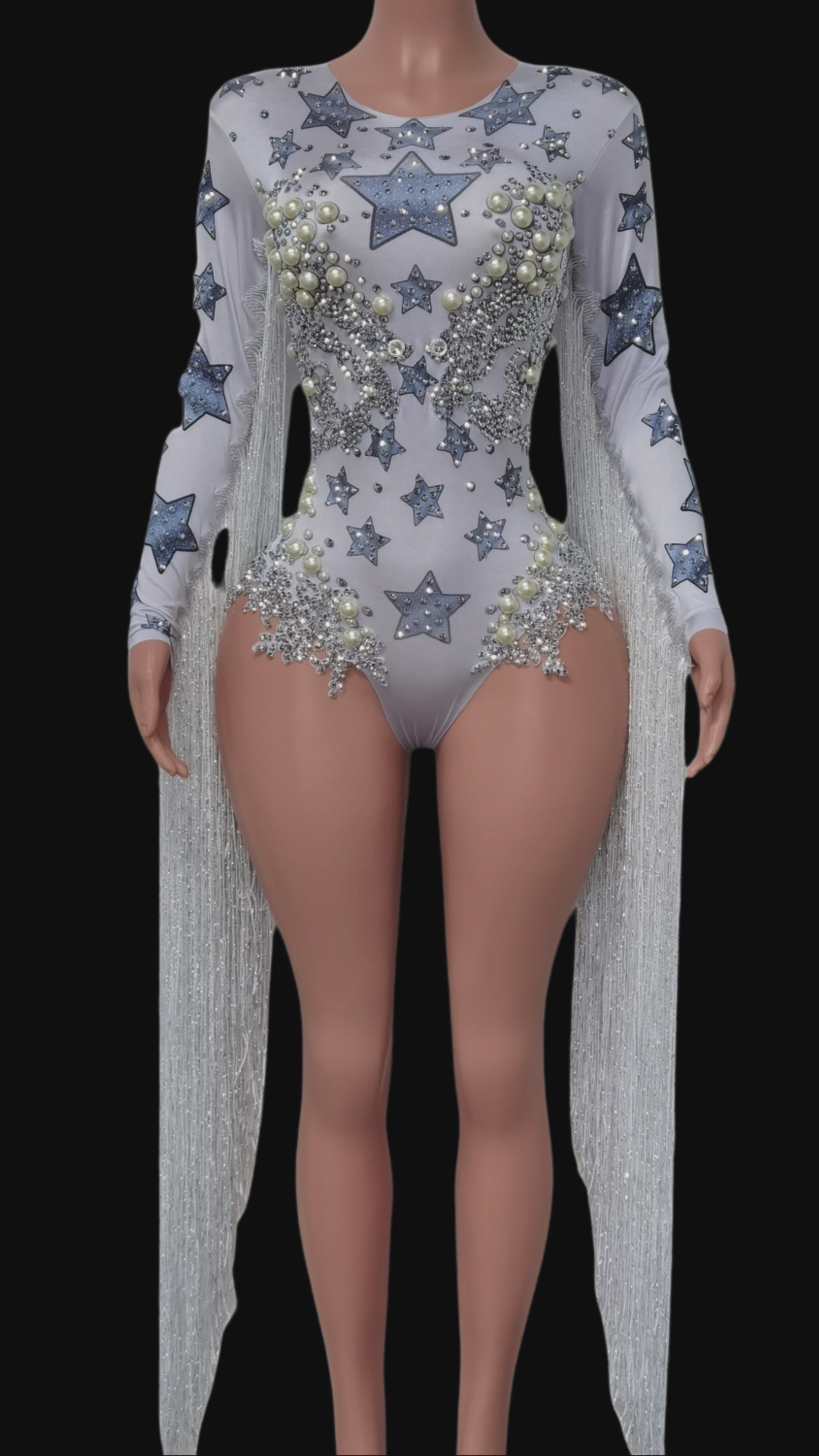 Glamstone: Party Romper: Chloe